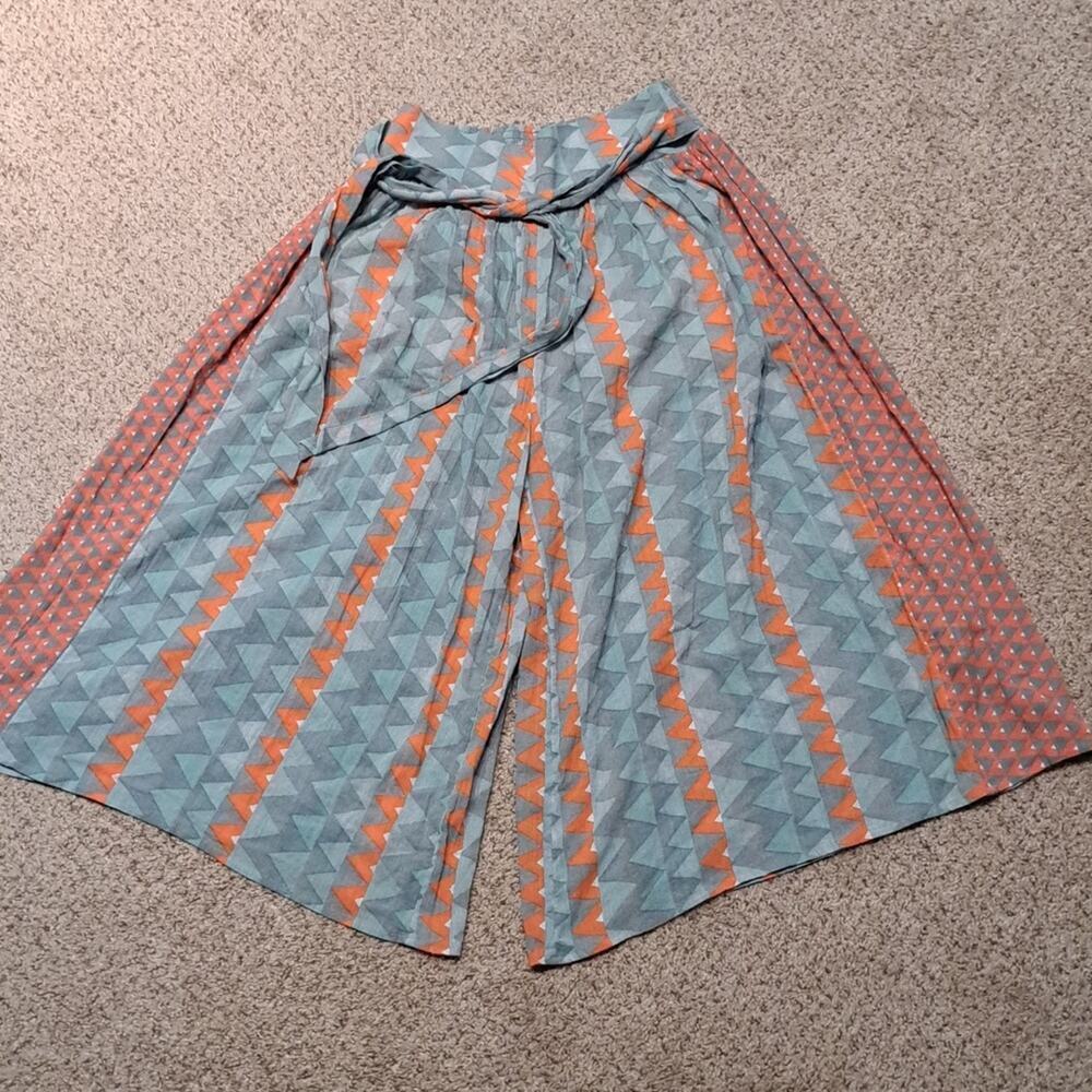 ANTHROPOLOGIE Feather Bone xs calypso wide leg pants with waist stretch, $128.00